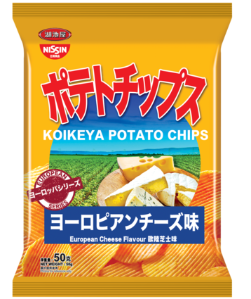 日清湖池屋 日清湖池屋 歐陸芝士味薯片50克